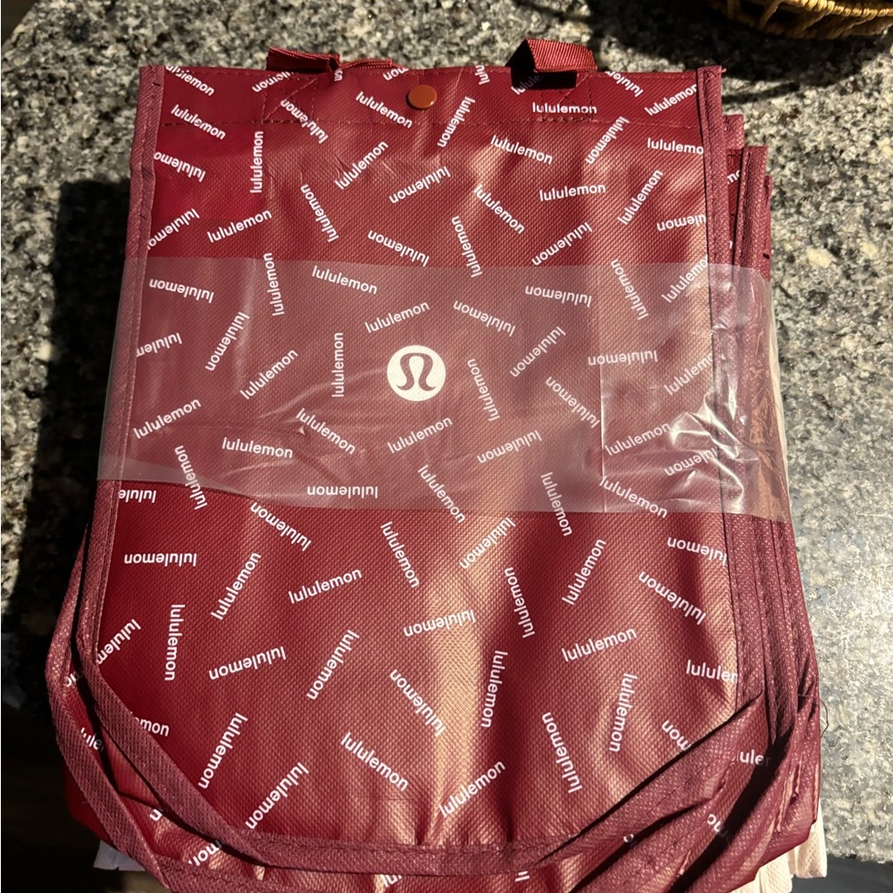 lululemon reusable bags